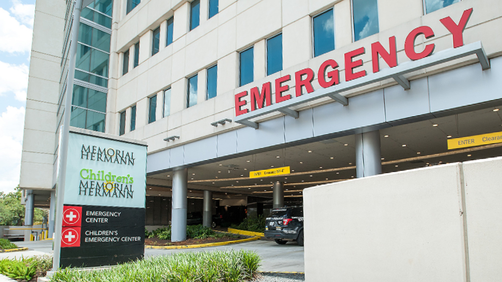 Photo of Children's Memorial Hermann Hospital Emergency Room exterior.