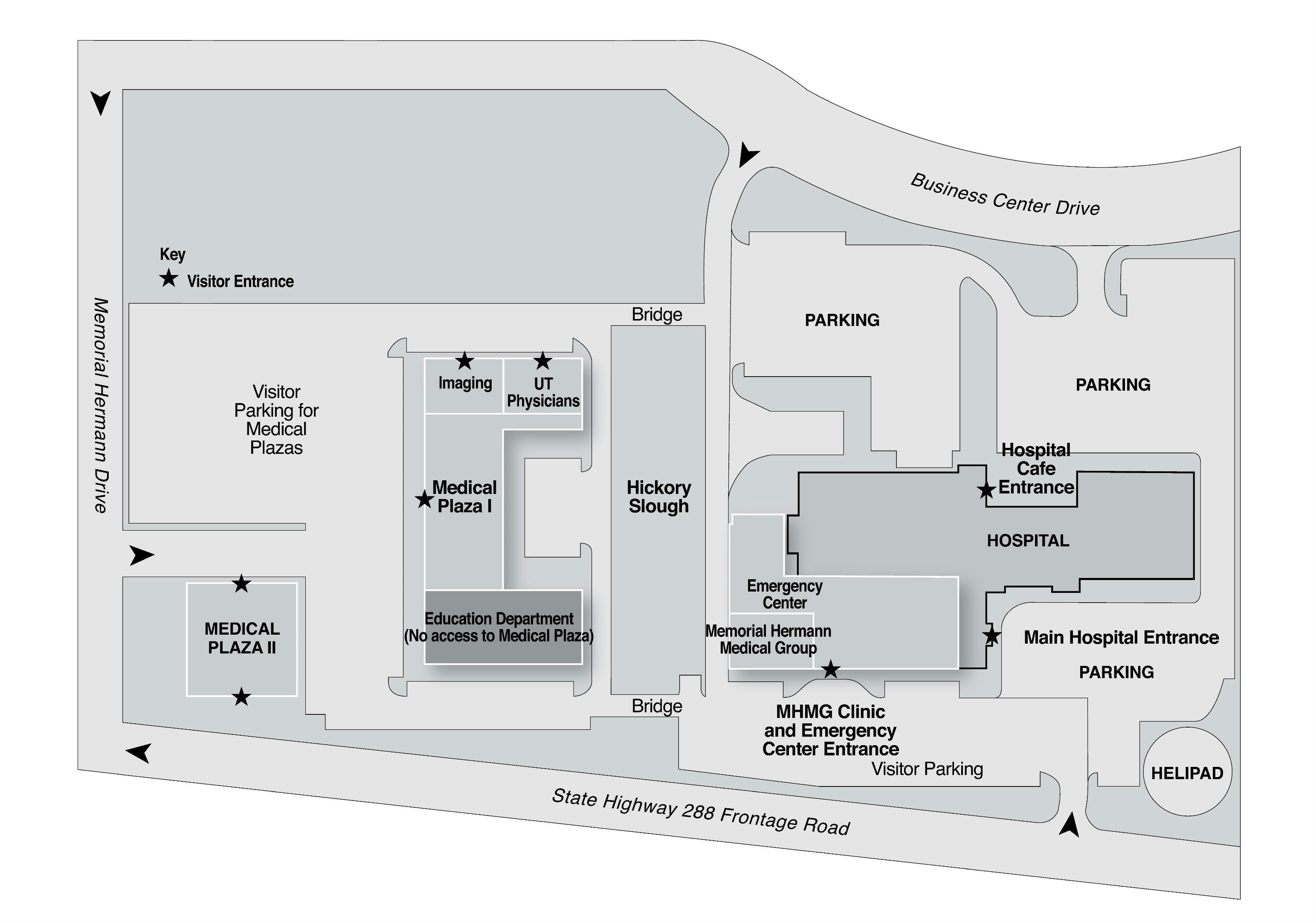 Pearland Campus Map Thumbnail