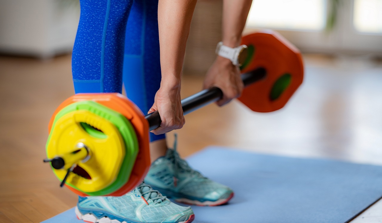 Person lifting weight