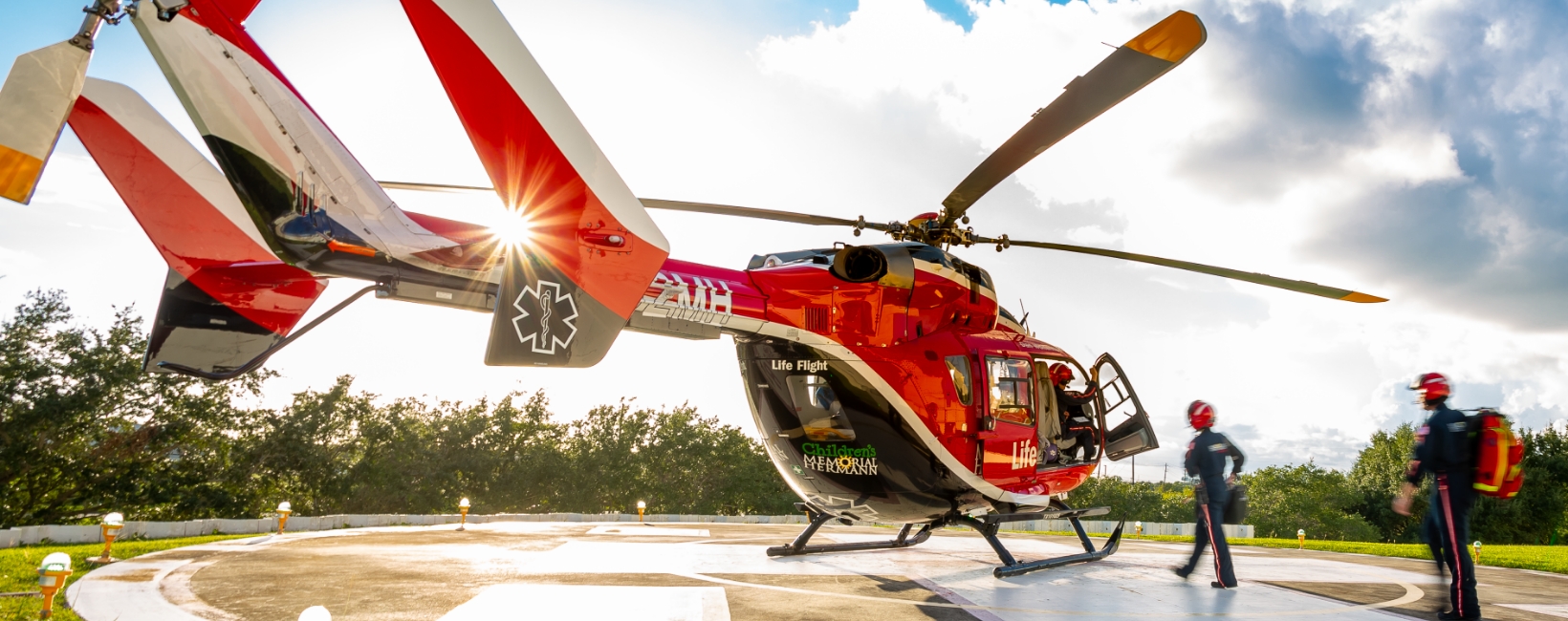 Life Flight Helicopter