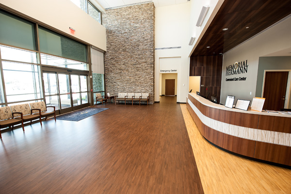 Interior photo of lobby