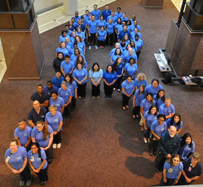 Children's Memorial Hermann human ribbon