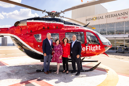 Memorial Hermann Life Flight receives fuel donation from Phillips 66