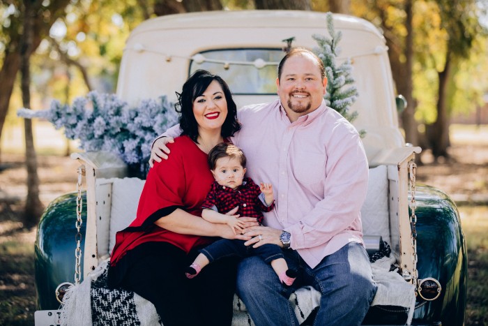 patient william with parents