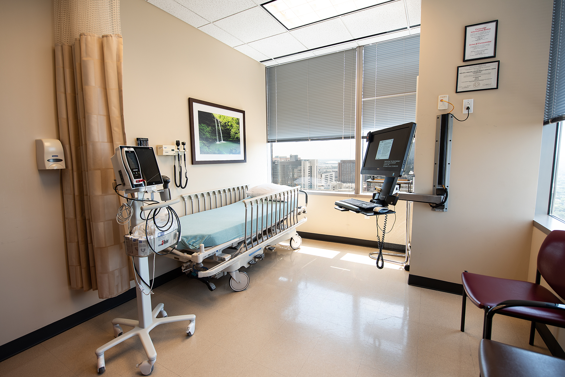 Cancer Center Treatment Room