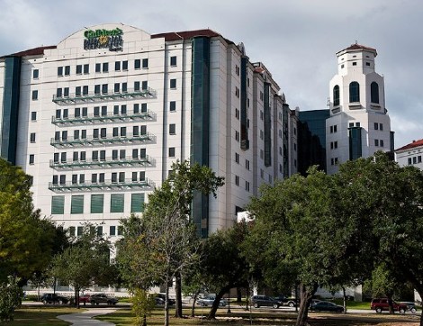 aerial view of memorial hermann children's hospital