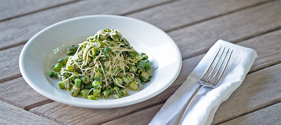 A bowl of capellini