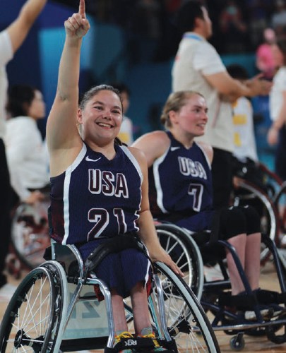 Kaitlin Eaton, Paralympic athlete and TIRR Memorial Hermann adapted sports team member.