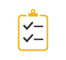 Clipboard checklist icon