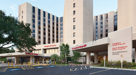 Memorial Hermann Southwest Hospital Emergency Center entrance